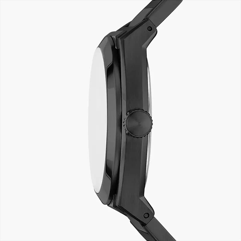 Fossil Everett Black Sunray Textured Dial Men's Watch | FS5824