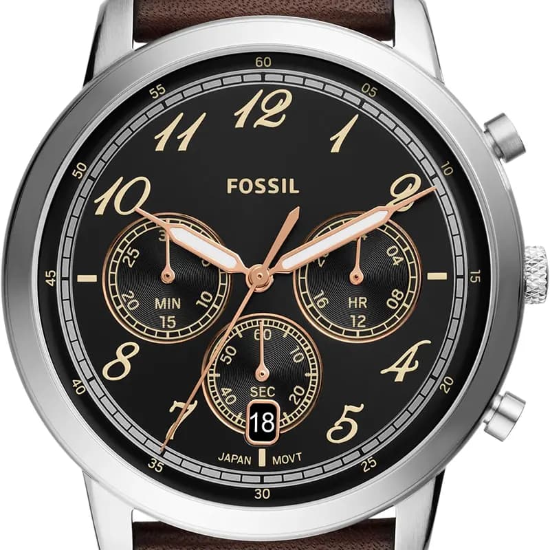 Fossil Neutra Chronograph Black Dial Men's Watch | FS6024