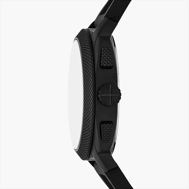 Fossil Machine Chronograph Black Silicone Men's Watch | FS6099