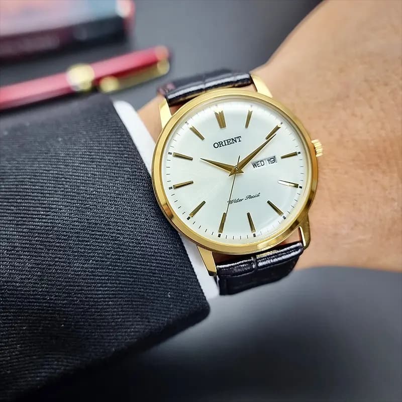 Orient Capital White Dial Men's Watch | FUG1R001W6