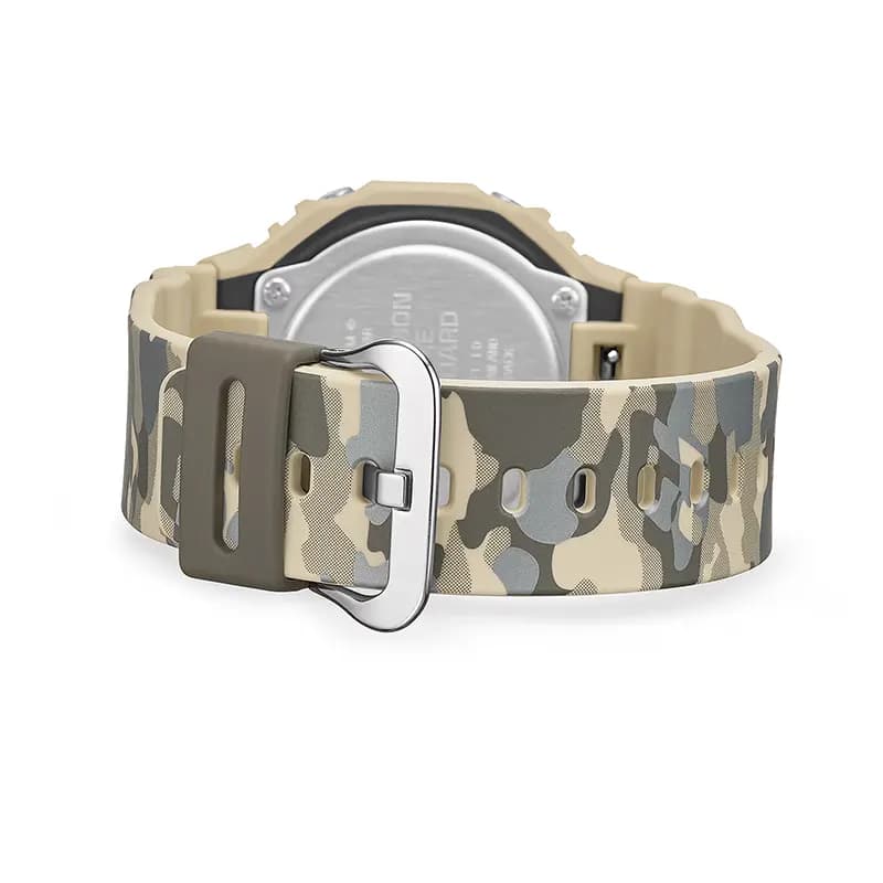 Casio G-Shock Beige Metallic Camouflage Dual Time Men's Watch | GA-2100CM-5A