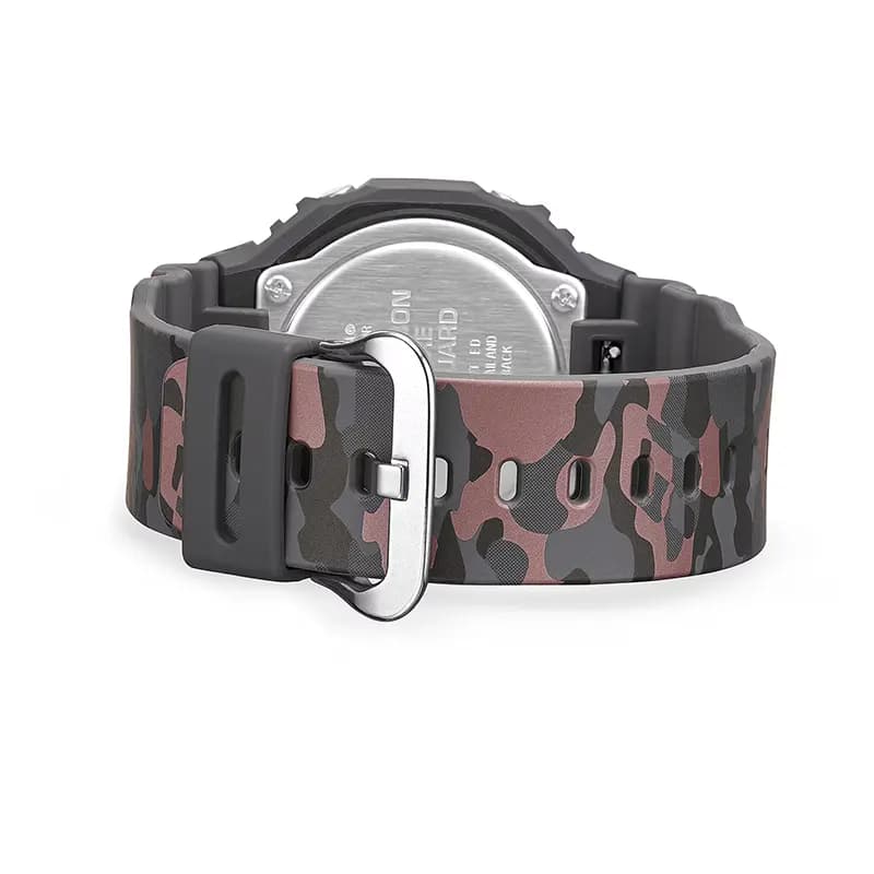 Casio G-Shock Grey Camouflage Dual Time Men's Watch | GA-2100CM-8A