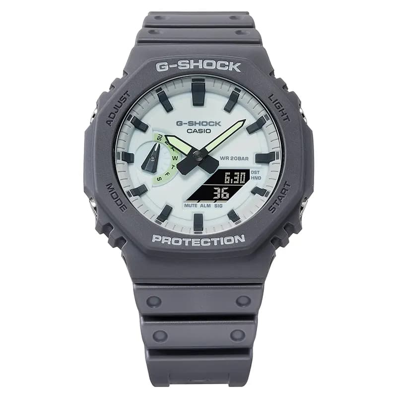 Casio G-Shock GA-2100HD-8A Glowing Luminescent Dial Men's Watch