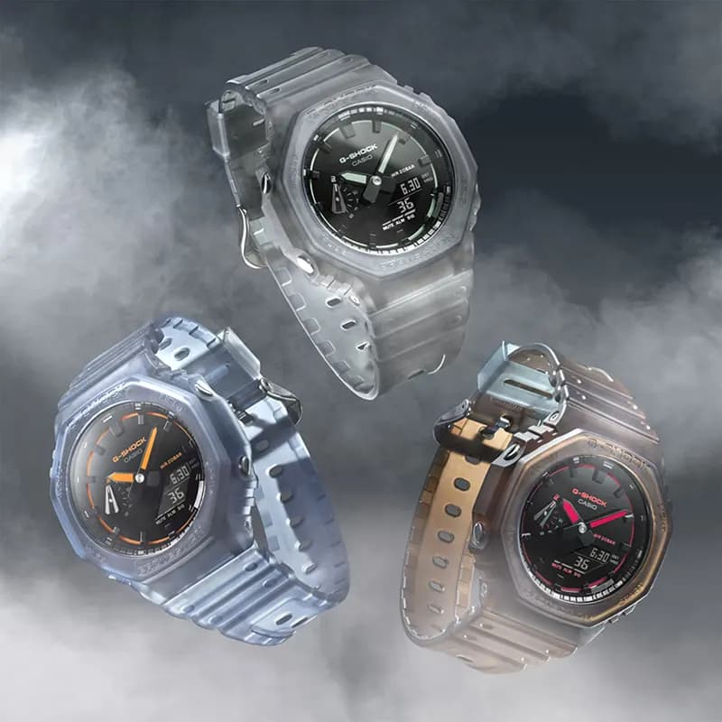 Casio G-Shock 'Music Driven Nightlife' Inspired Smoky Men's Watch | GA-2100K-1A
