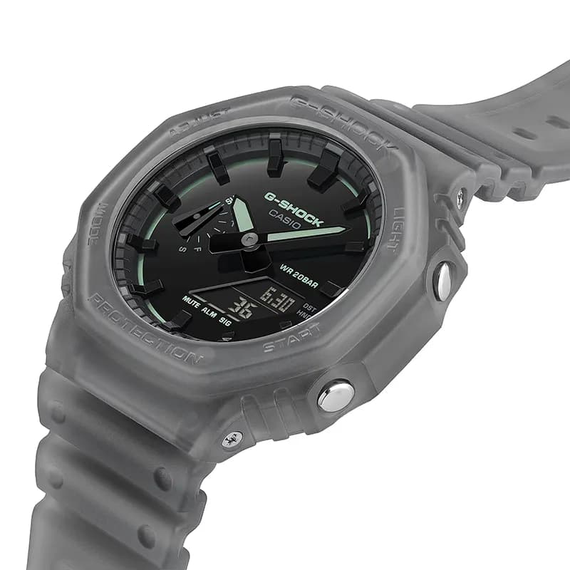Casio G-Shock 'Music Driven Nightlife' Inspired Smoky Men's Watch | GA-2100K-1A