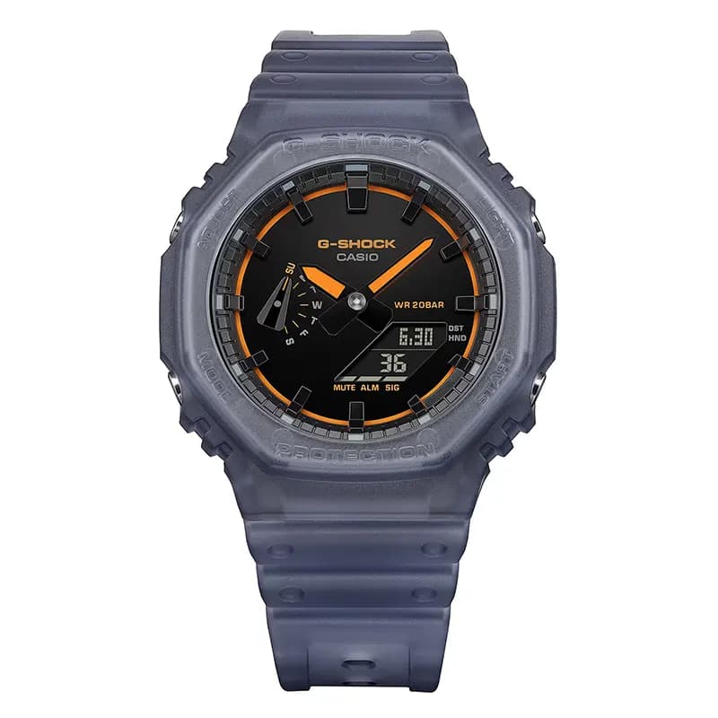 Casio G-Shock 'Music Driven Nightlife' Inspired Mysterious Smoky Men's Watch | GA-2100K-2A
