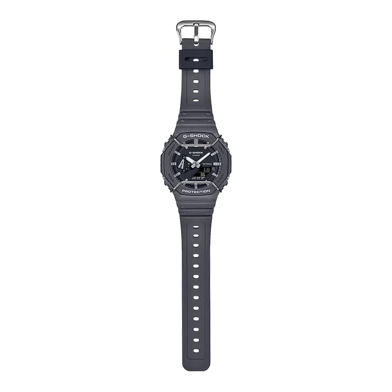 Casio G-Shock Carbon Core Guard Metallic Face Protectors Men's Watch | GA-2100PTS-8A