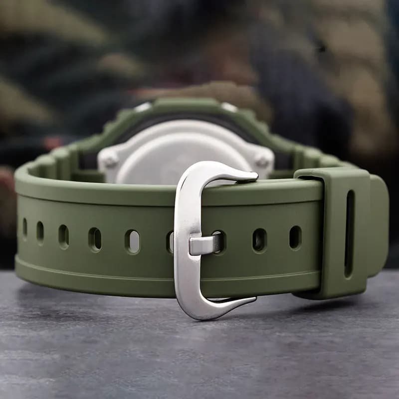 Casio G-Shock Urban Utility Green Military Black Dial Men's Watch | GA-2110SU-3A