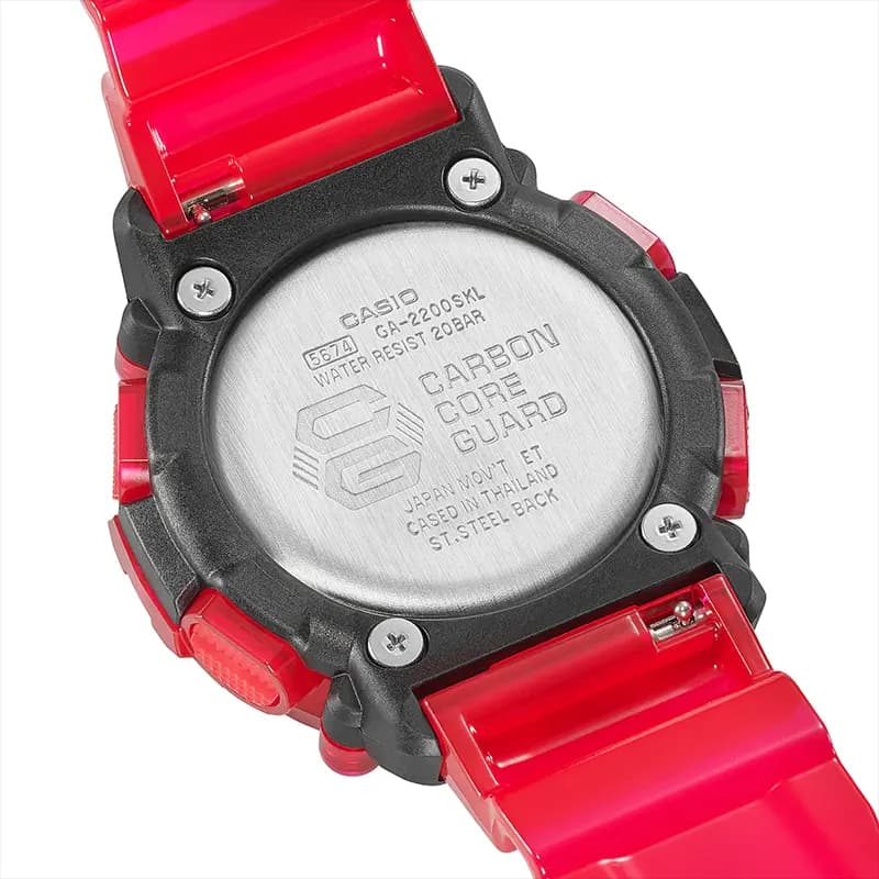 Casio G-Shock Sound Wave Series Dual-time Men's Watch | GA-2200SKL-4A