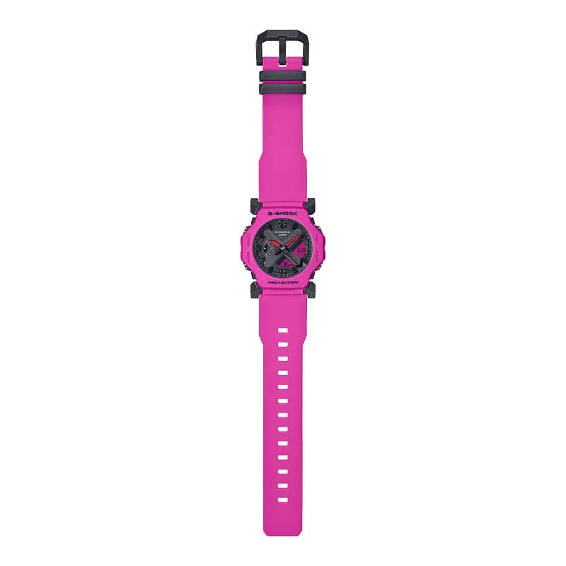 Casio G-Shock GA-2300-4A Vibrant Pink Black Dial Men's Watch