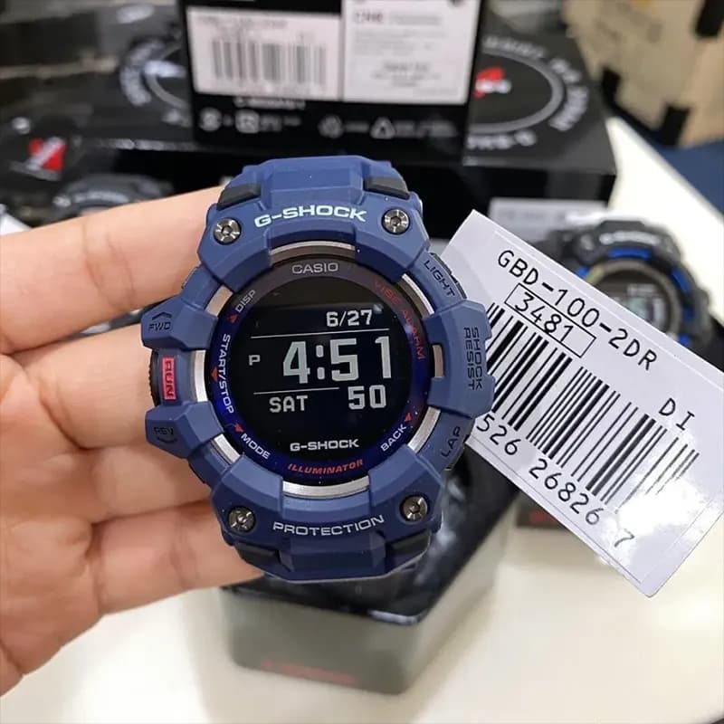 Casio G-Shock G-Squad Step Tracker Bluetooth® Men's Watch | GBD-100-2