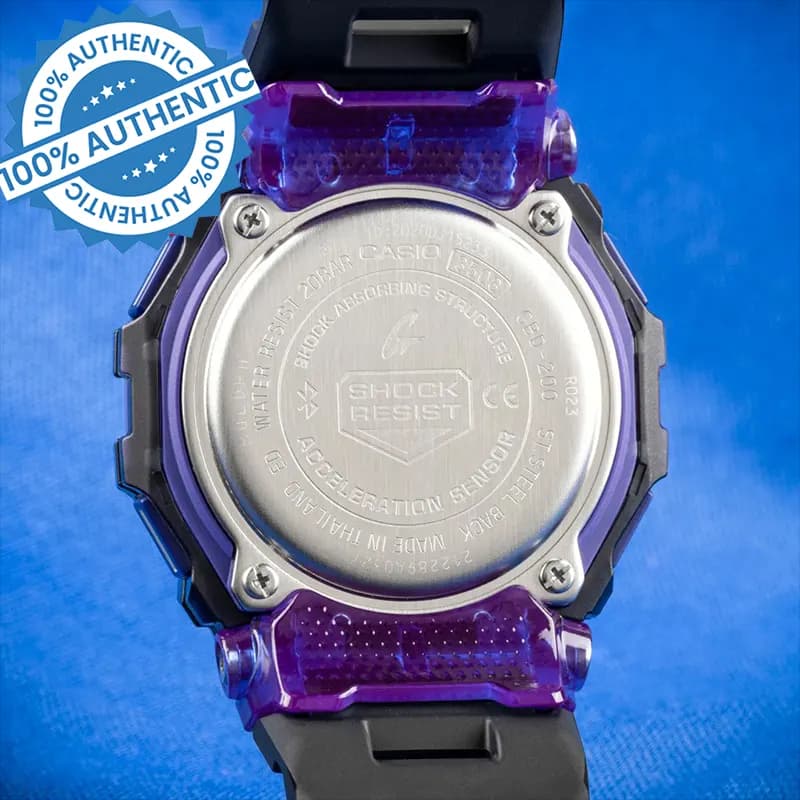 Casio G-Shock GBD-200SM-1A6 G-Squad Vital Bright Series Men's Watch