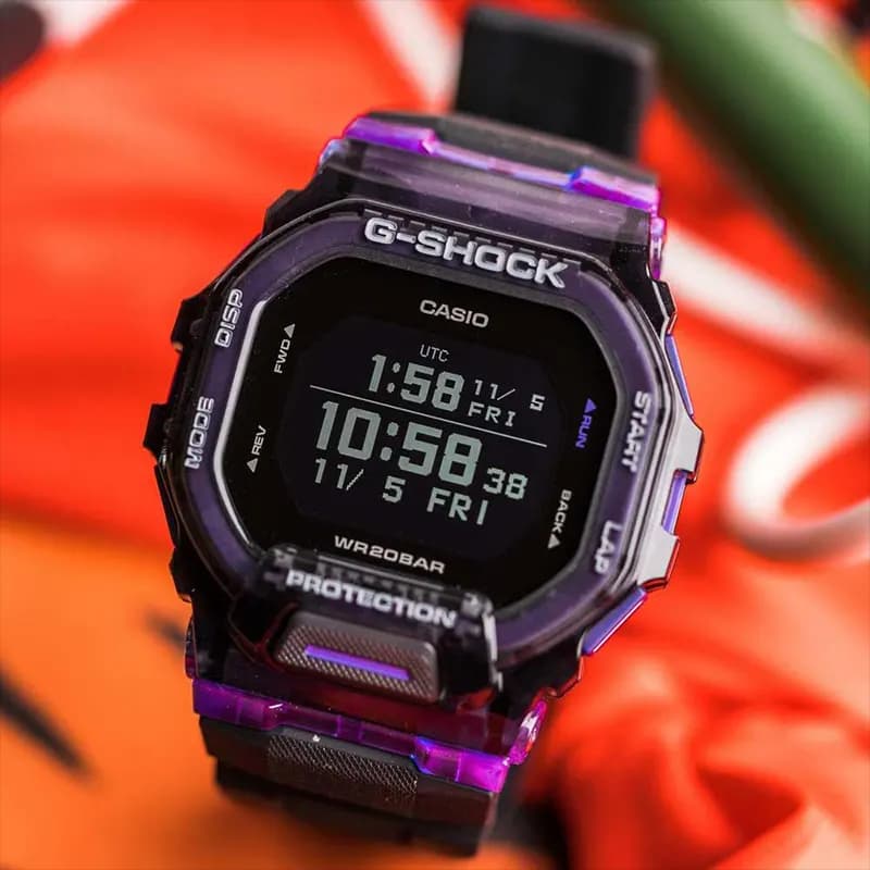 Casio G-Shock GBD-200SM-1A6 G-Squad Vital Bright Series Men's Watch