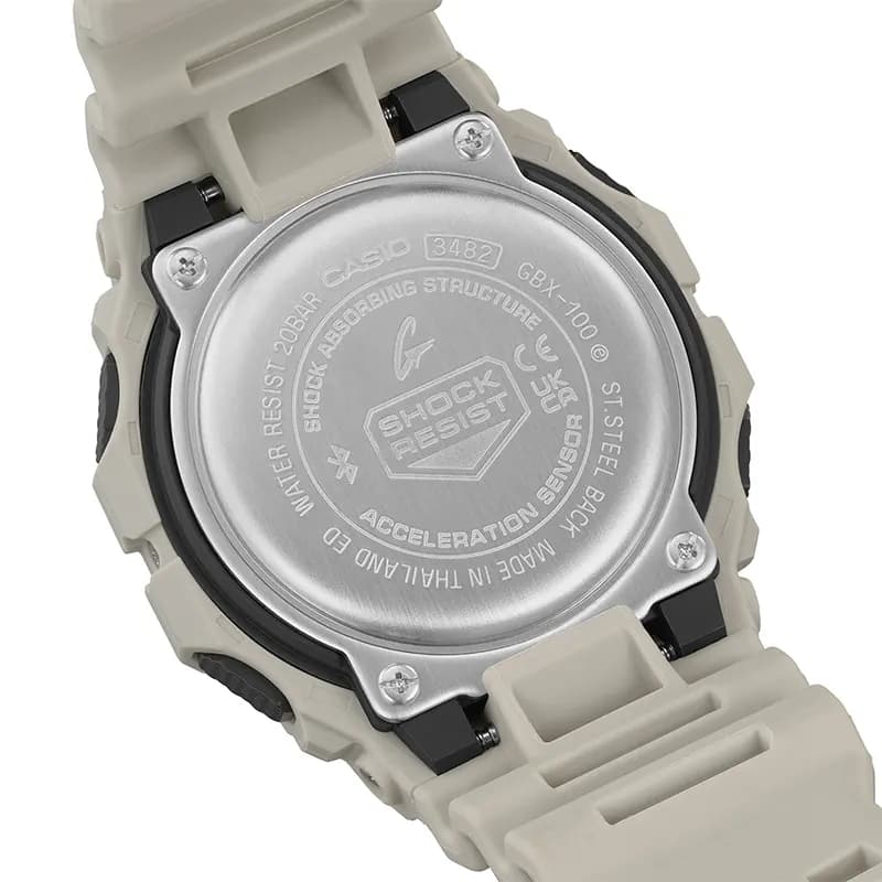 Casio G-Shock GBX-100-8A G-LIDE (Bluetooth) Grey Men's Watch