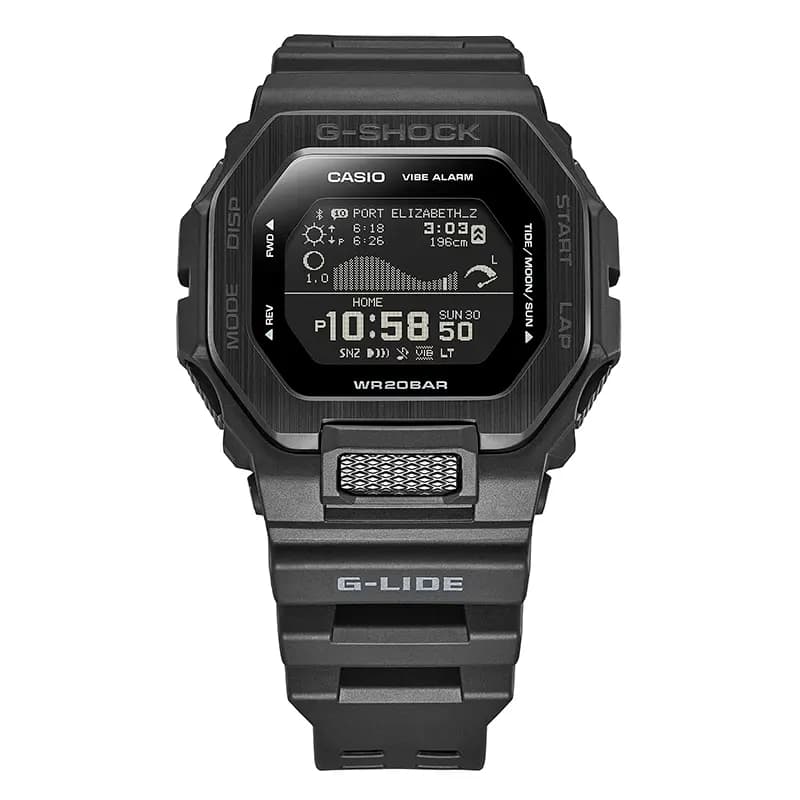 Casio G-Shock GBX-100NS-1 G-LIDE (Bluetooth) Black Dial Men's Watch