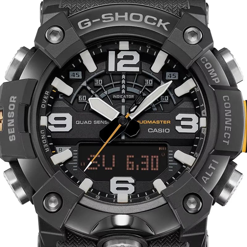 Casio G-Shock Mudmaster Extreme Multiple Sensor Bluetooth Men's Watch | GG-B100XMB-1A