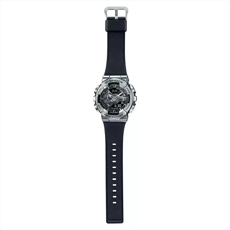 Casio G-Shock GM-110-1A G-Steel Black Dial Men's Watch