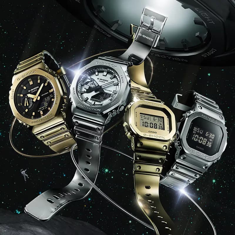 Casio G-Shock GM-2100YMG-9A Fine Metallic Series Men's Watch