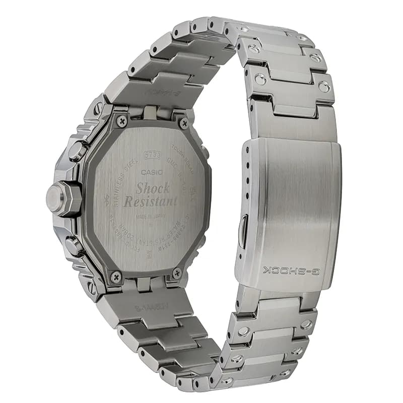 Casio G-Shock GMC-B2100AD-2A Full Metal Tough Solar Ice Blue Dial Bluetooth Men's Watch