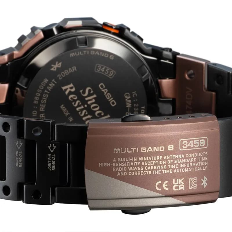Casio G-Shock Titanium Virtual Armor Solar Tough Bluetooth® Men's Watch | GMW-B5000TVB-1