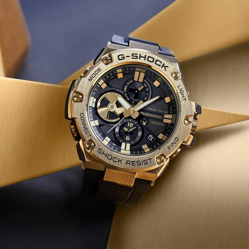 Casio G-Shock GST-B100GB-1A9 Tough Solar Bluetooth Men's Watch
