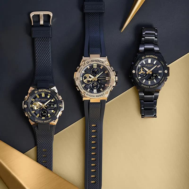 Casio G-Shock GST-B100GB-1A9 Tough Solar Bluetooth Men's Watch