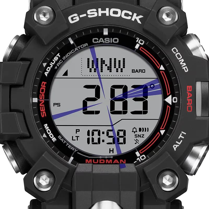 Casio G-Shock Master of G-Land Mudman Tough Solar Men's Watch | GW-9500-1