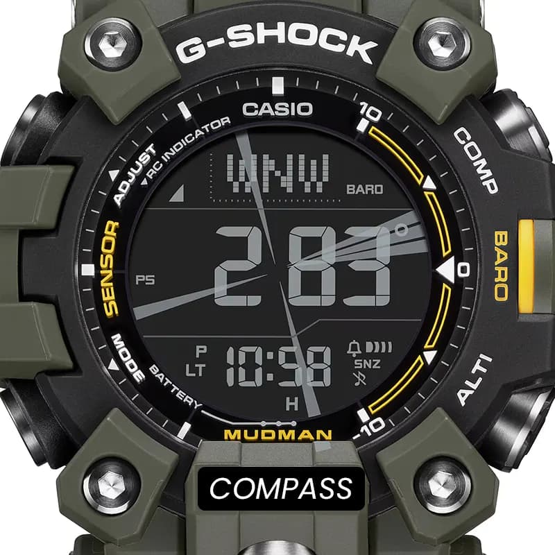 Casio G-Shock Master of G Land Mudman Triple-Sensor Men's Watch | GW-9500-3