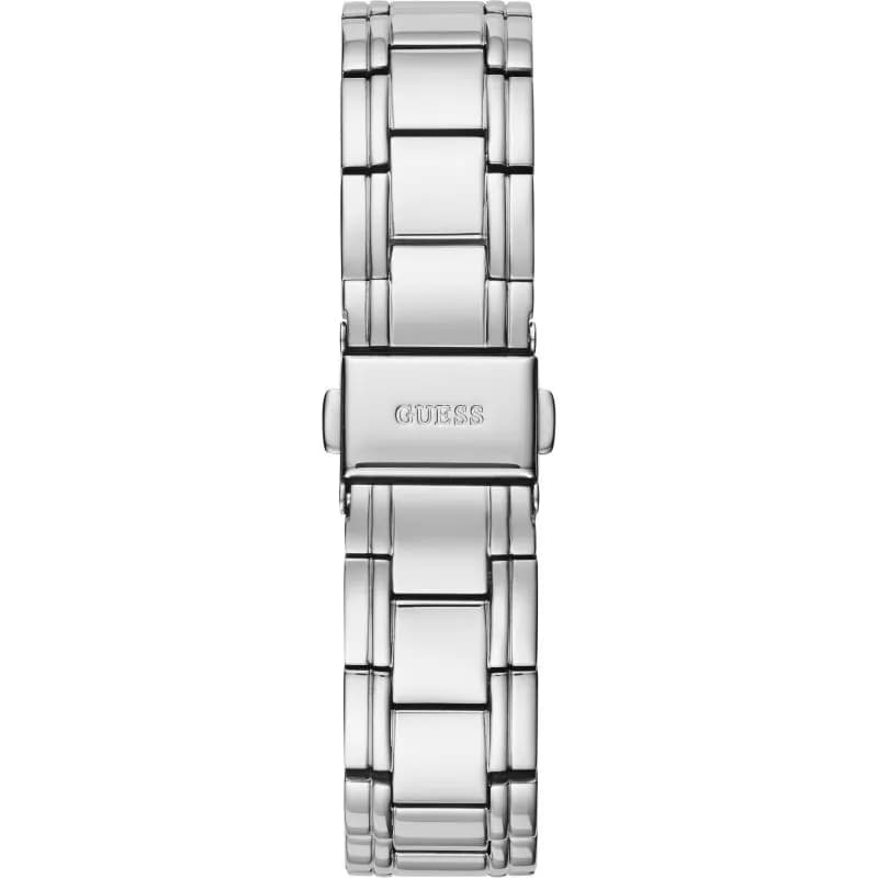 Guess Aura Mother of Pearl Black Dial Ladies Watch | GW0047L1