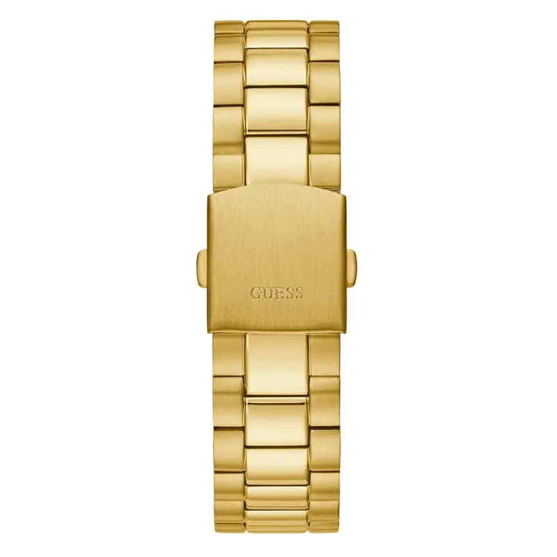Guess Connoisseur Champagne Dial Gold-tone Men’s Watch | GW0265G2