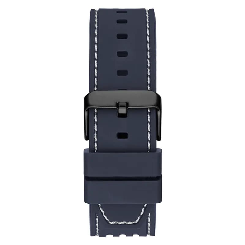 Guess Phoenix Multi-Function Navy Blue Skeleton Dial Men’s Watch | GW0499G1