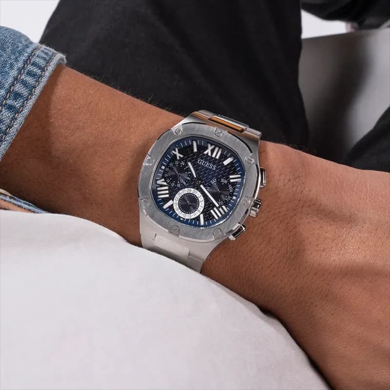 Guess Headline Multifunction Blue Dial Men’s Watch | GW0572G1 secondary view