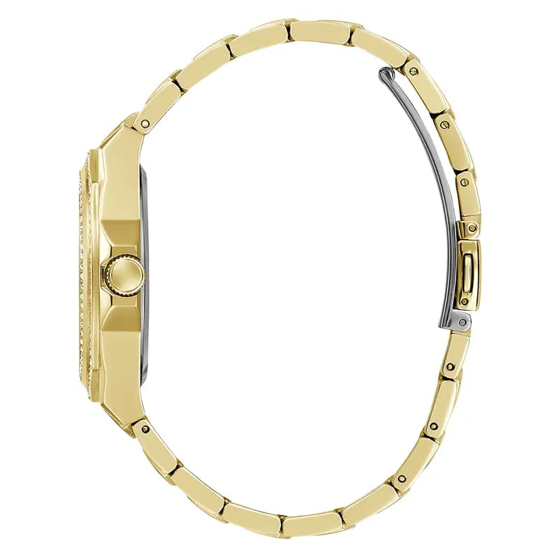 Guess Ritzy Gold-tone Champagne Dial Ladies Watch | GW0685L2
