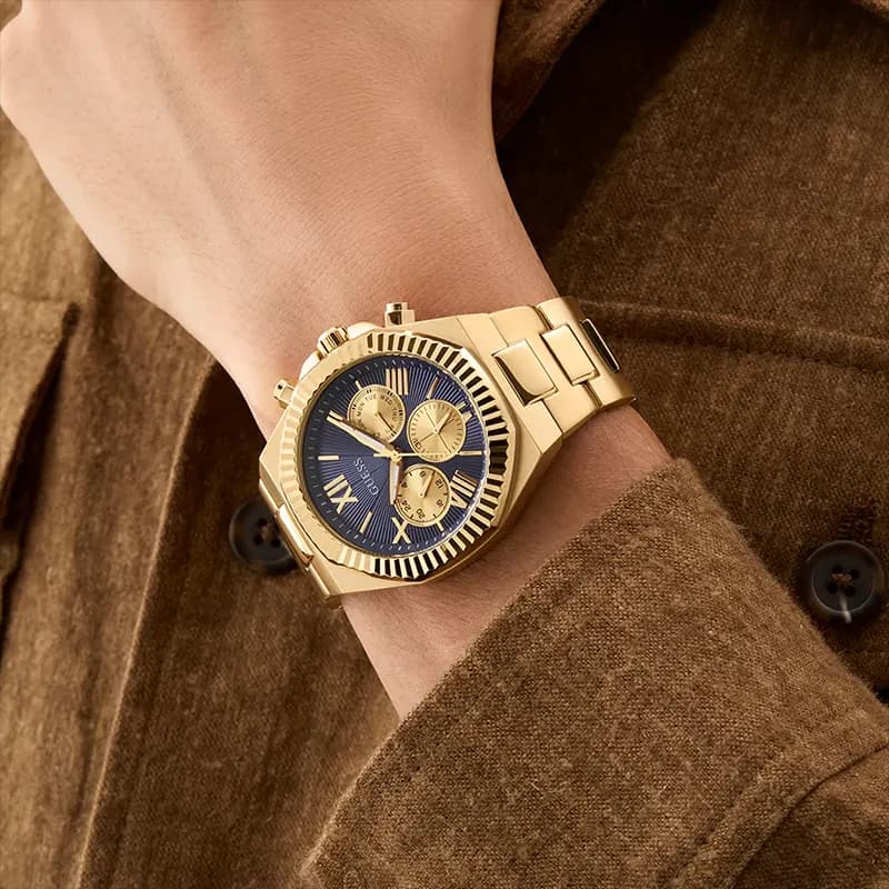 Guess Equity Multi-function Blue Dial Men’s Watch | GW0703G6