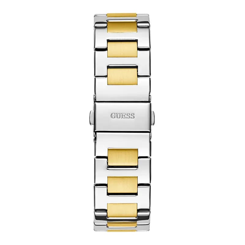Guess Equality Green Dial Two-tone Ladies Watch | GW0769L4