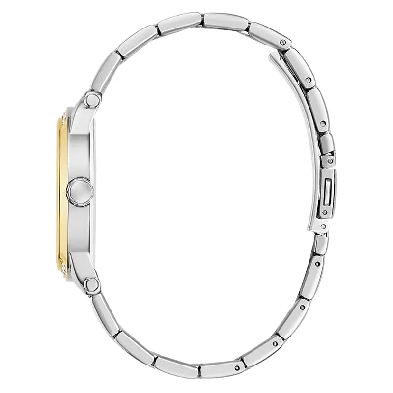 Guess Annette Green Dial Two-Tone Ladies Watch | GW0861L4
