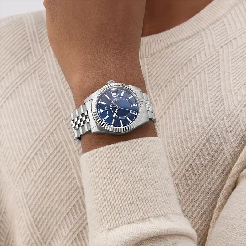 Guess Jaden Multi-Function Blue Dial Men’s Watch | GW0977G1 secondary view