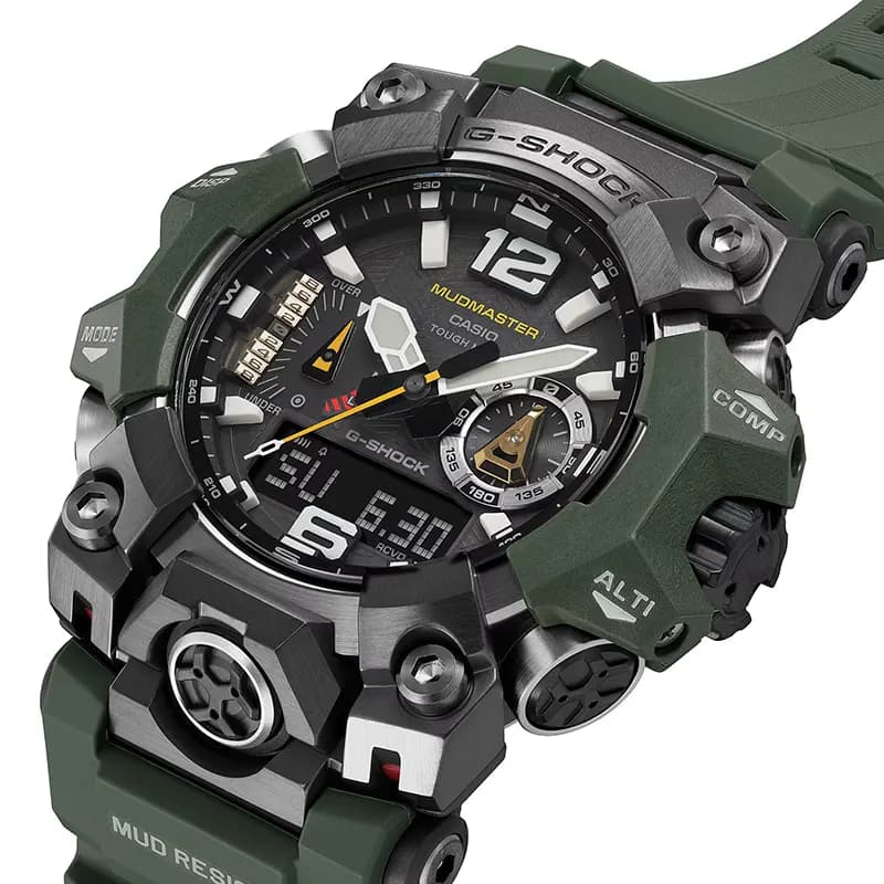 Casio G-Shock Mudmaster Tough Solar Bluetooth Radio-Controlled Men's Watch | GWG-B1000-3A