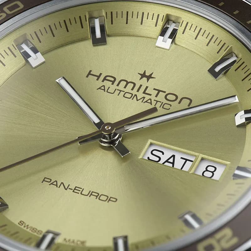 Hamilton American Classic Pan Europ Day Date Automatic Men's Watch | H35445860 secondary view