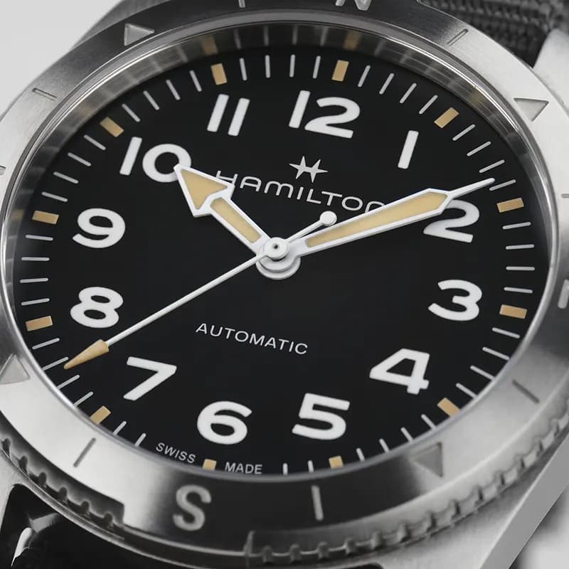Hamilton Khaki Field Expedition Automatic Black Dial Men's Watch | H70225930