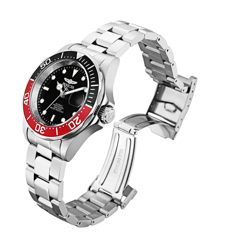 Invicta Pro Diver Black Dial Coke Bezel Men's Watch | IN9403 secondary view