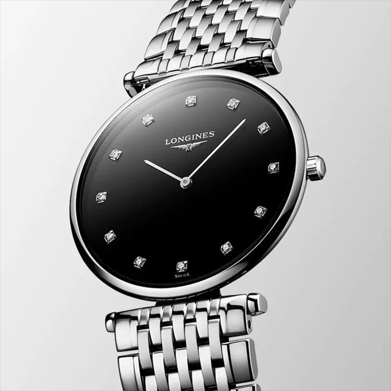 Longines La Grande Classique Black Diamond Dial Men's Watch | L4.755.4.58.6
