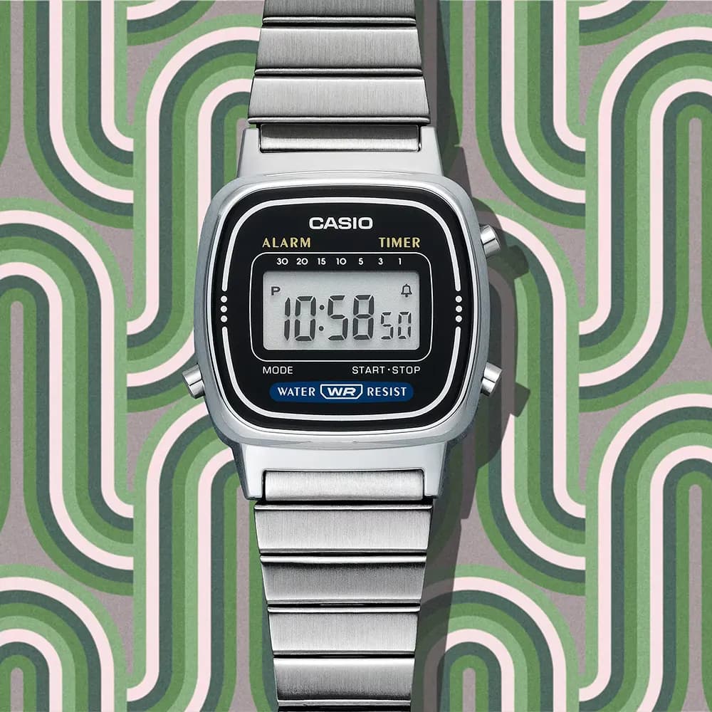Casio LA670WA-1DF Vintage Retro Ladies Watch