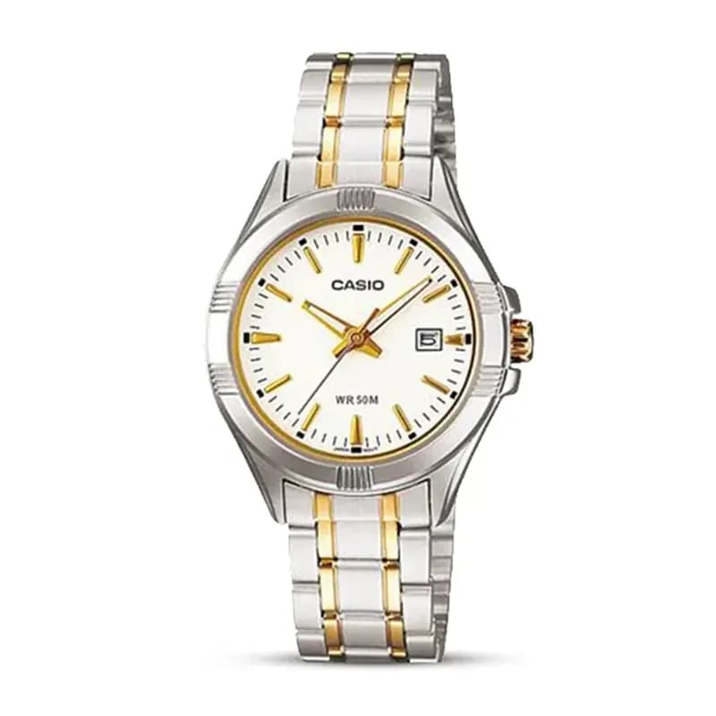 Casio Enticer LTP-1308SG-7A Two-tone Ladies Watch
