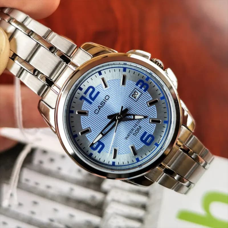 Casio Enticer LTP-1314D-2AV Blue Dial Ladies Watch