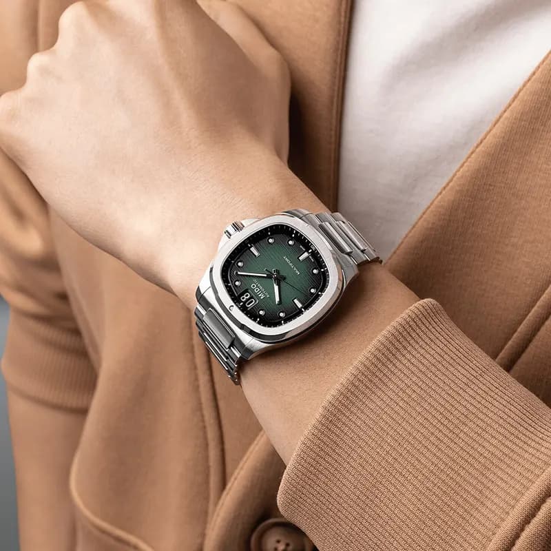 Mido Multifort TV Big Date Green Dial Men's Watch | M049.526.11.091.00 secondary view