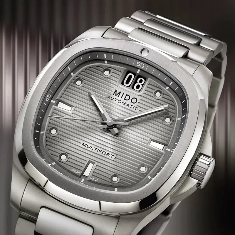 Mido Multifort TV Big Date Titanium Grey Dial Men's Watch | M049.526.44.081.00 secondary view