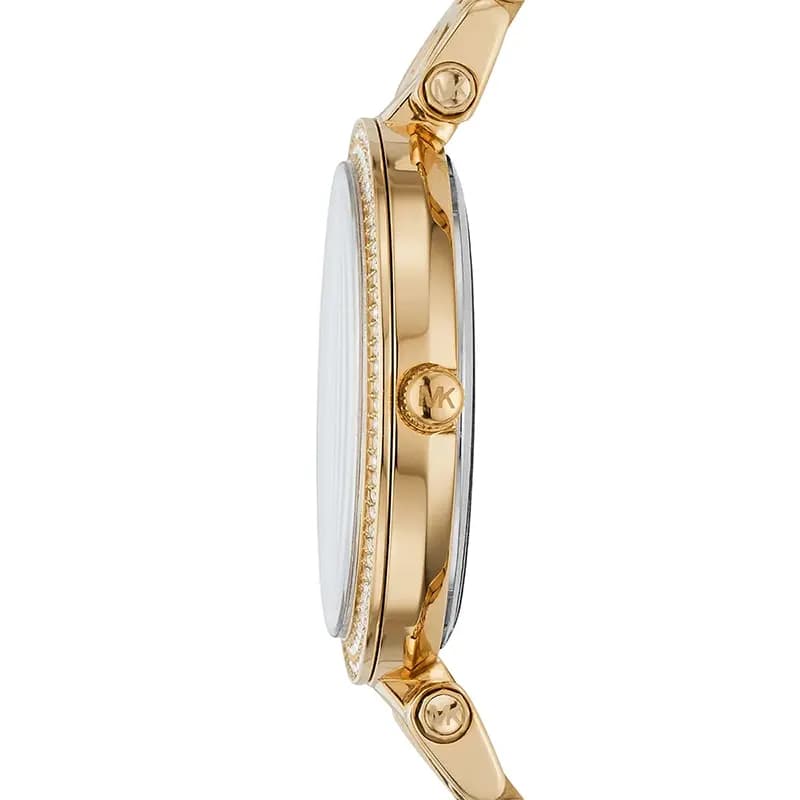 Michael Kors Mini Darci Amber Dial Ladies Watch | MK3408