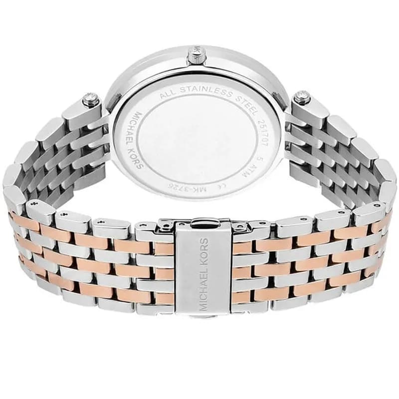 Michael Kors Darci Champagne Dial Two-Tone Ladies Watch | MK3726