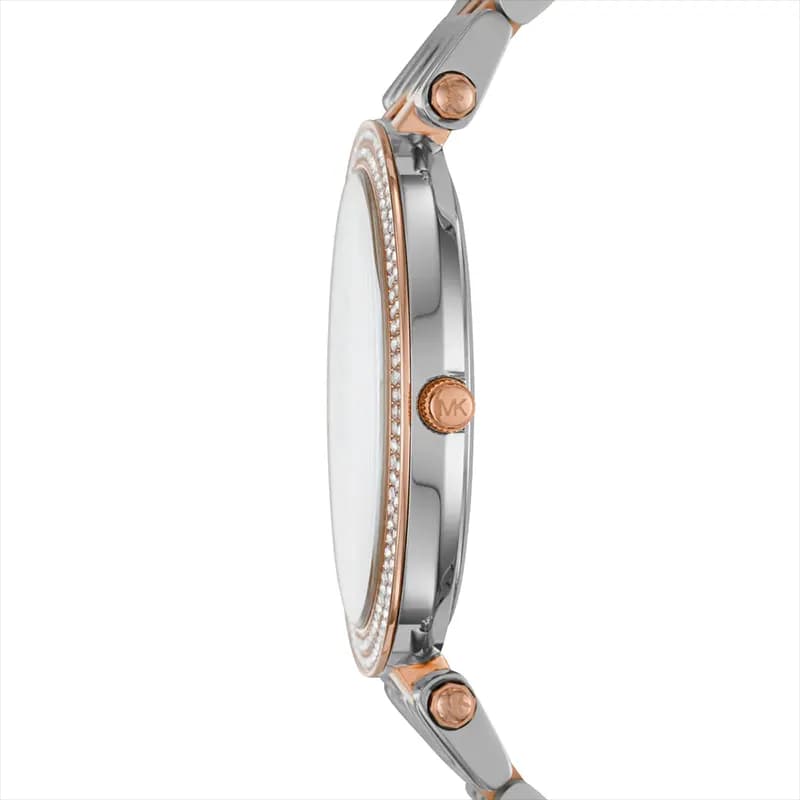 Michael Kors Darci Champagne Dial Two-Tone Ladies Watch | MK3726